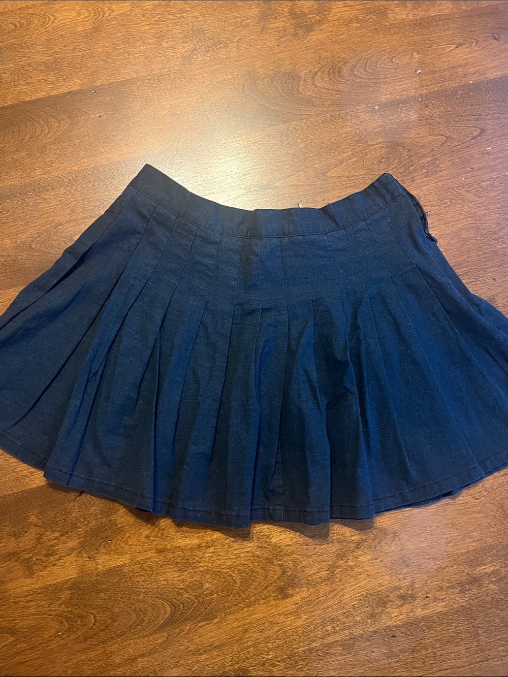 Pleated Charcoal Mini Skirt - 2010’s Urban Outfitters